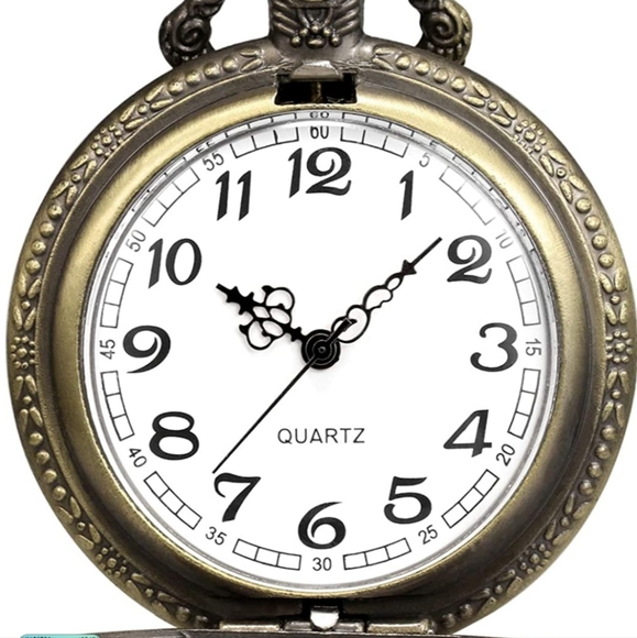 Wolf wolves pocket watch - Picture 6 of 7